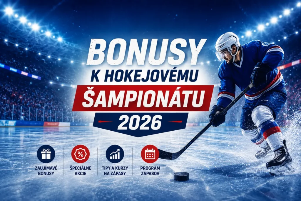 DOXXbet bonus MS v hokeji 2026 Ilustračný obrázok k článku o bonusoch k hokejovému šampionátu 2026